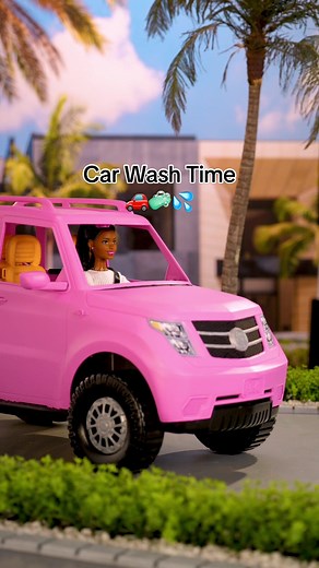 Barbie Car Wash: Time for Cleaning and Sparkling Shine