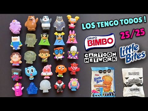 I GOT THE COMPLETE GOGOS CARTOON NETWORK COLLECTION! | LITTLE BITES SURPRISE 25/25!!