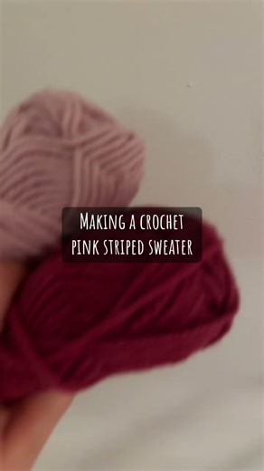 Easy Crochet Striped Sweater (Beginner Friendly!) 🧶✨