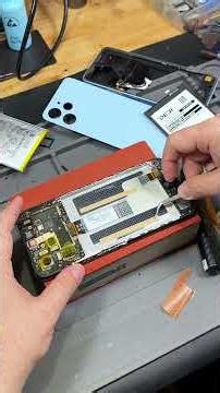 This swollen battery popped the back cover, so dangerous! Replacing with a Deji battery for Redmi...