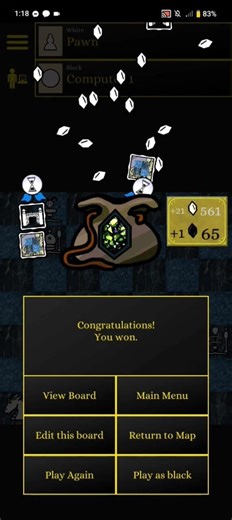 When you complete the adventure mode in ChessCraft: #shorts #chesscraft #chess