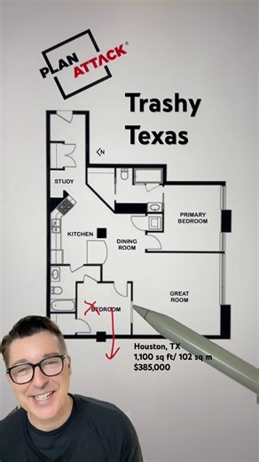 Fixing a trashy two bedroom in Texas. What do you think about the changes? Is it better or worse?