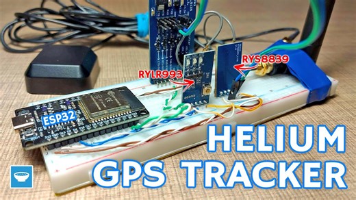 Helium based DIY GPS vehicle tracker with RYS8839 and RYLR993 and ESP32 (LoRaWAN) - Full Guide