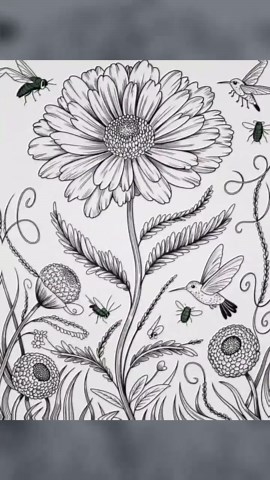 Relax, unwind, and create your stress relief coloring escape.