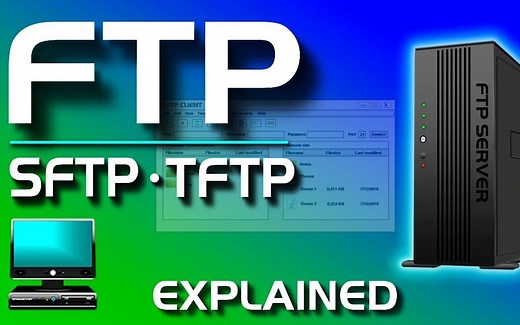 【IT硬核动画搬运/中英双字】什么是FTP(文件传输协议)？SFTP和TFTP和FTP的区别？(Powercert animated videos)