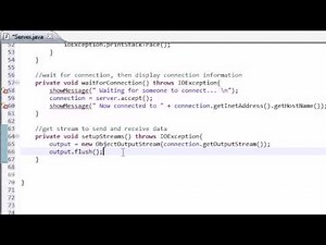 Intermediate Java Tutorial - 42 - Setting Up the Streams