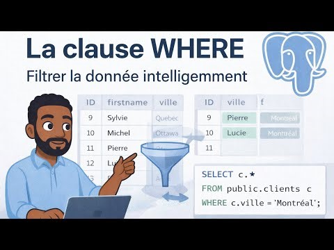 [SQL #2] The WHERE clause – Filtering your data in SQL