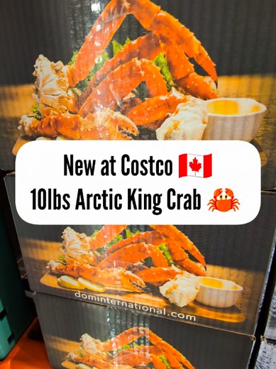 King Crab Legs at Costco Newmarket 🇨🇦