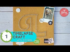 🔨 How to Make String Art Patterns for Beginners (Timelapse with Tutorial)