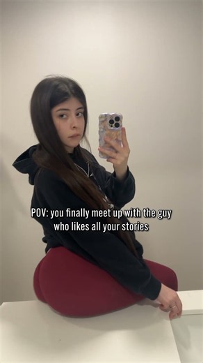 When the story likes finally turn into a real-life meeting.