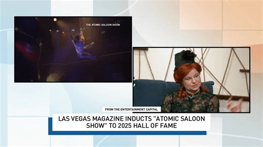 Las Vegas Magazine inducts "Atomic Saloon Show" into 2025 Hall of Fame