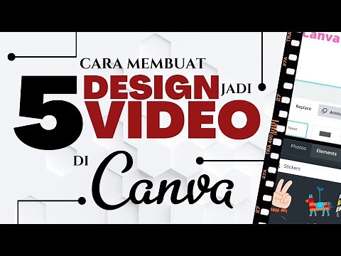 5 Cara Membuat Design jadi Video di canva | canva tutorial