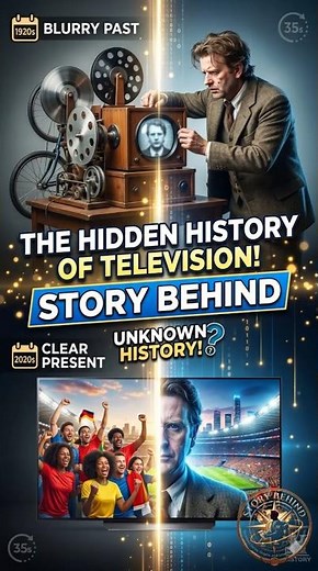 The Hidden History of Television's Invention! #TelevisionEvolution