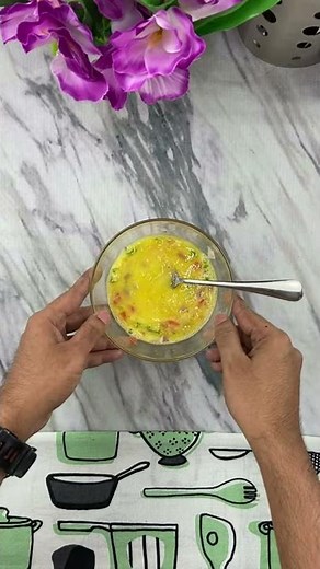 Microwave Omelet #Shorts