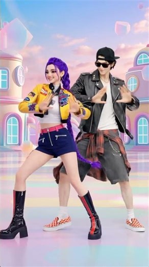 Rumi & Jinu | Candy Dream Dance World | K Pop Demon Hunters | PDCNT Studio