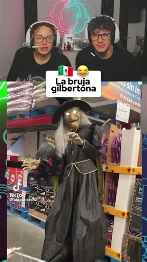 The witch Gilbertona 😂🇲🇽 #humor #reaction #memes