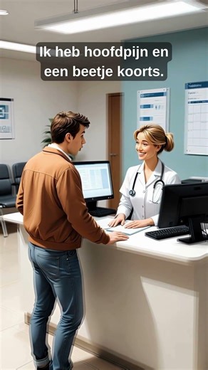 Een afspraak maken bij de dokter – Dutch Conversation (A1–A2) | Nederlands leren voor beginners