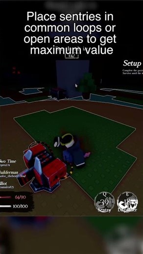 Builderman tips and tricks in Forsaken