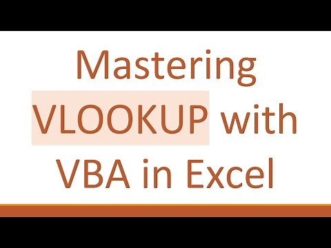 Mastering VLOOKUP with VBA in Excel