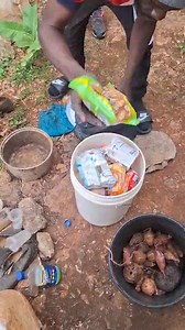 Mr Wright got a well needed shower from the team. | Help the children stay in school.