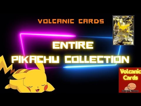 My Entire Pikachu Collection!!! #pikachu #pokemontcg