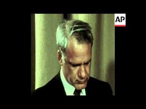SYND 10-11-73 US DEFENCE SECRETARY JAMES R. SCHLESINGER STATEMENT ON RECENT FORCES ALERT
