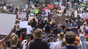 FULL RECAP: 15 officers hurt, more than 12 people arrested after peaceful protest for George Floyd turned violent