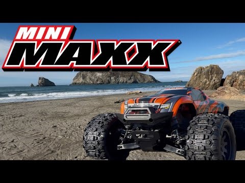 Traxxas Mini Maxx: Full review, but not our standard unboxing! #rccars #vlog