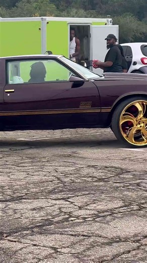 Chevy Monte Carlo SS on gold 26” Forgiatos riding