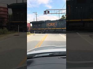 CSX Manifest rolling out of the yard