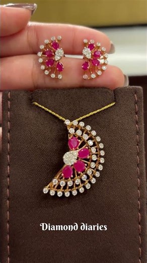Elegant Diamond Pendant Sets | Timeless & Modern Diamond Jewellery Collection