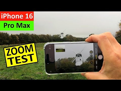 iPhone 16 Pro Max Camera Zoom Test