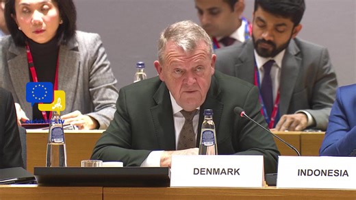Half the World United: Lars Løkke’s Powerful Call for a Free & Secure Indo-Pacific Future! #Denmark At the Indo-Pacific Ministerial Forum in Brussels, Danish Foreign Minister Lars Løkke Rasmussen delivers a powerful message to more than half of the world’s population. Speaking to nations from Europe, Asia, Africa and the Pacific, he warns of a new geopolitical reality shaped by great-power rivalry, cyberattacks, climate change, trade wars and hybrid threats — challenges that no country can face 