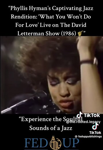 Phyllis Hyman: A Tribute to Her Legacy