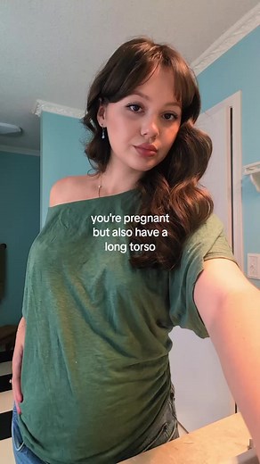 Third Trimester: Long Torso Mom Wants a Visible Bump!