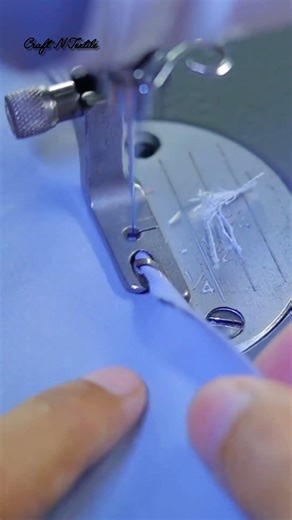 Day 1:- Edge Sewing Tips for Beginner #sew #sewingprojects #diy #craft #needlework #shorts