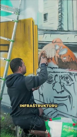 Street ART regulačná stanica - Bratislava | Spájame techniku s umením | SPP – distribúcia