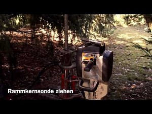Baugrunduntersuchung Rammkernsondierung