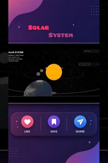 I Created The Solar System With Code 🌌
