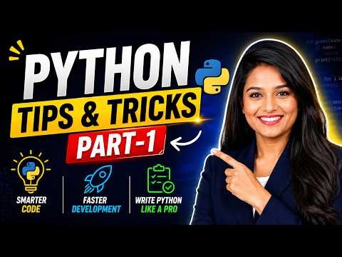 🚀 Python Tips & Tricks Part 1 | Write Cleaner Code in Seconds!