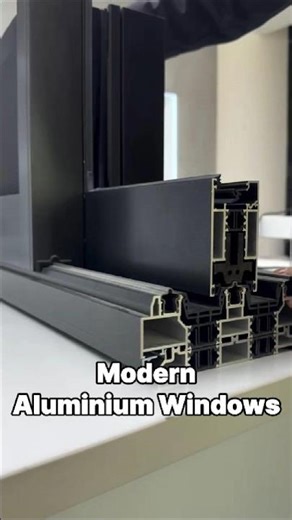 Modern Aluminum Windows#windowdesign #aluminiumwindows #architecture #homerenovation #glazing