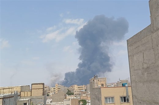 VIDEO: Explosion reported near Tabriz Airport