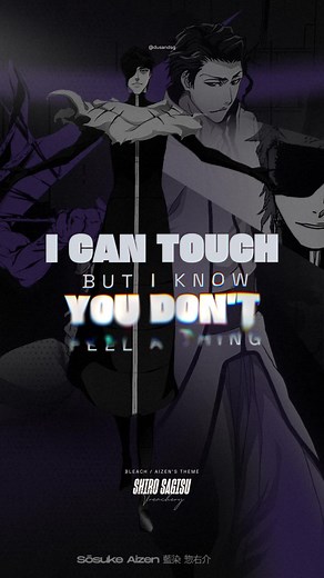Treachery - Aizen's Theme in Bleach with Lyrics