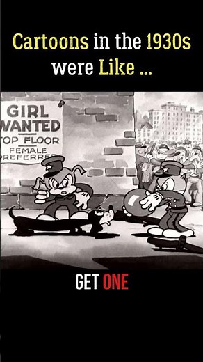How Did They Get Away With This in the 1930s 👀 #animation #classic #shorts