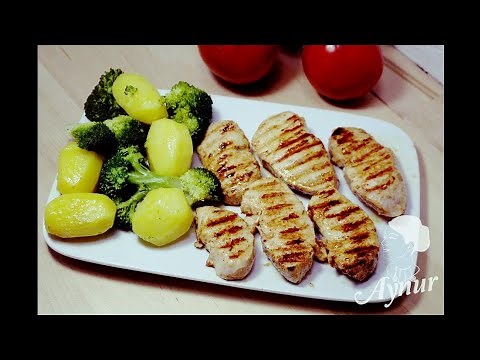 Hähnchenminutensteak saftig anbraten- dabei geht es um die richtige Marinade und um das Gewürz