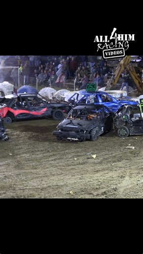 Clip from “Demolition Derby HARD HITS 2020” #derby #demolitionderby #demoderby #derbycar #derbylife | All 4 Him Racing Videos