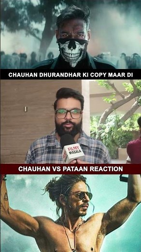 Pathan vs chauhan | ajay devgn vs shahrukh | chauhan vs king #shorts
