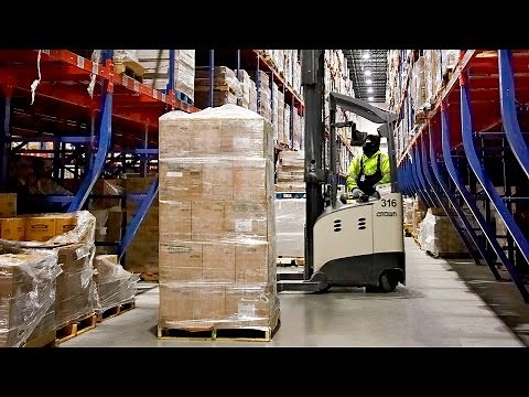 Henningsen Cold Storage Increases Productivity with Crown RM 6000 Reach Truck