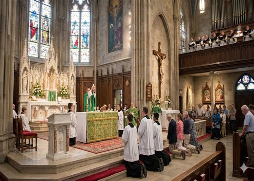 Mass. Catholic. Sacraments.