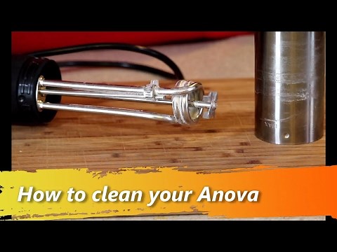 How to clean your Anova Precision Cooker w/ White Vinegar!!